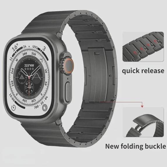 Metal Strap For Apple Watch Ultra3/2 49mm 11 10 42mm 46mm 9 8 7 45mm 41mm Stainless steel wristband iWatch 6 5 SE 44mm 42mm 40mm
