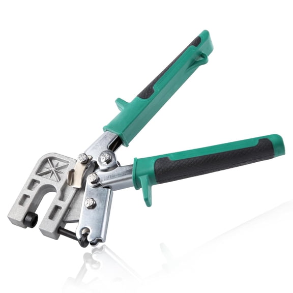 Metal Stud Crimper 10 Inches Punch Lock Crimpers Stud Crimper Pliers Drywall Tools, Punch Lock Framing Fastening Crimping Hand Tool for Most Gypsum Board Work Decoration Projects