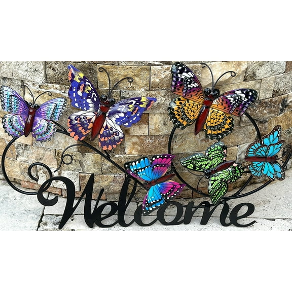 Metal Sun Face W Stars On Pole Rustic Celestial Outdoor Garden Decoration Weatherproof Yard Lawn Art Patio Planter Walkway Driveway Porch Backyard 30" H by 11 W