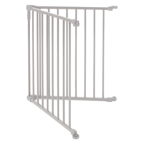 Metal Superyard Extension 2 Panels-Color:White