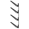 thumbnail image 1 of Metal Surfboard & Snowboard Wall Rack with 4 Adjustable Tiers - Space-Saving Horizontal Storage Solution, 1 of 11