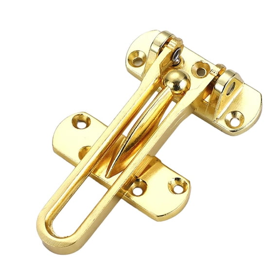 Metal Swing Bar Door Lock Latches Childproof Reinforcement Door Lock Upgrades Lock for Security in Homes Apartments Hotel