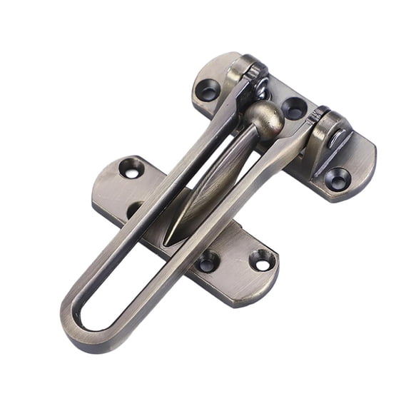 Metal Swing Handle Door Latches Childproof Reinforcement Door Upgrades for Security in Homes Apartments