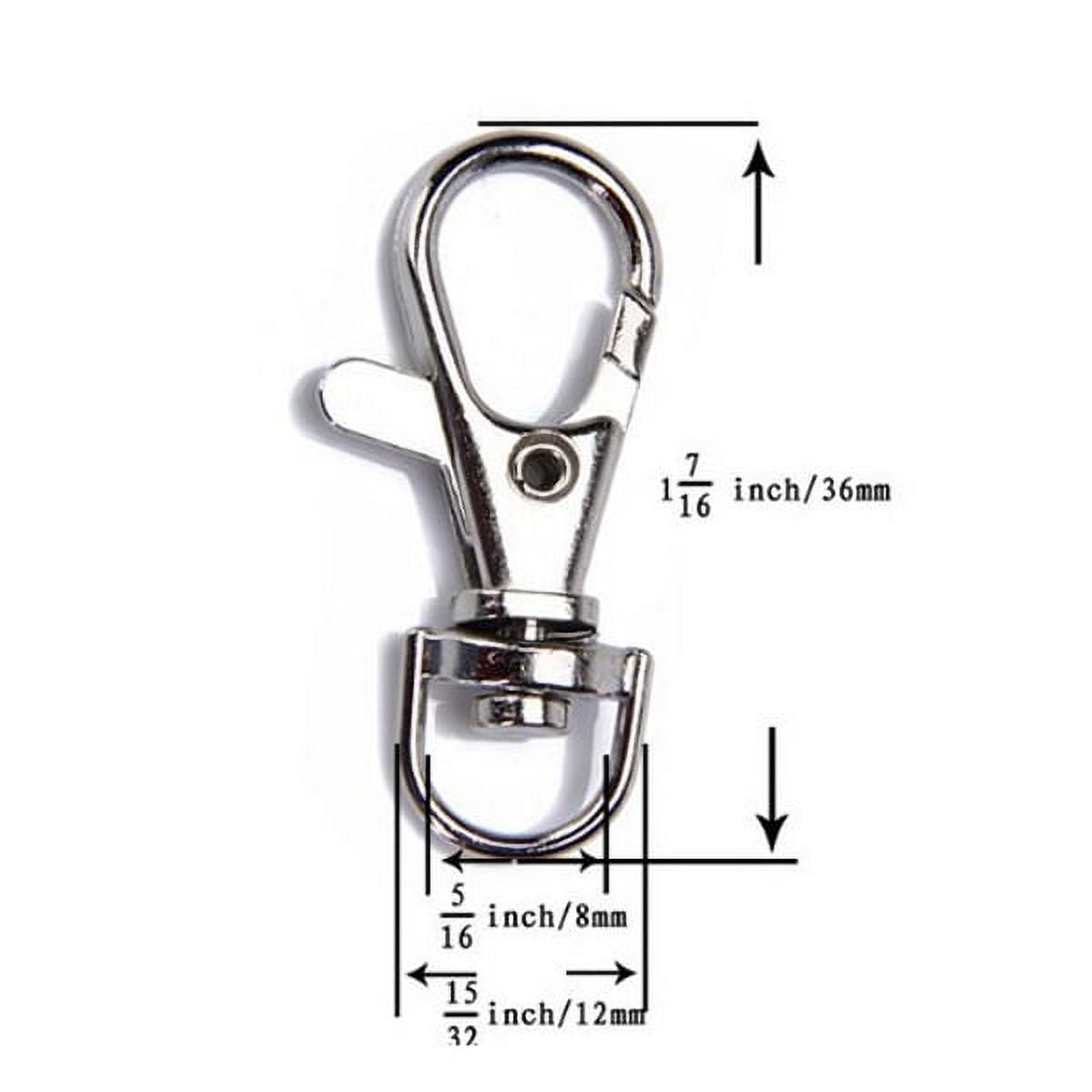 Metal Swivel Clasp Durable Largesized Metal Swivel Lobster Snap Clasp