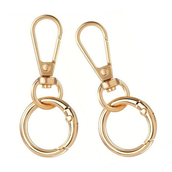 Metal Swivels Snap Hook and Key Rings,for Keychain Clip, Key,Jewelry Making