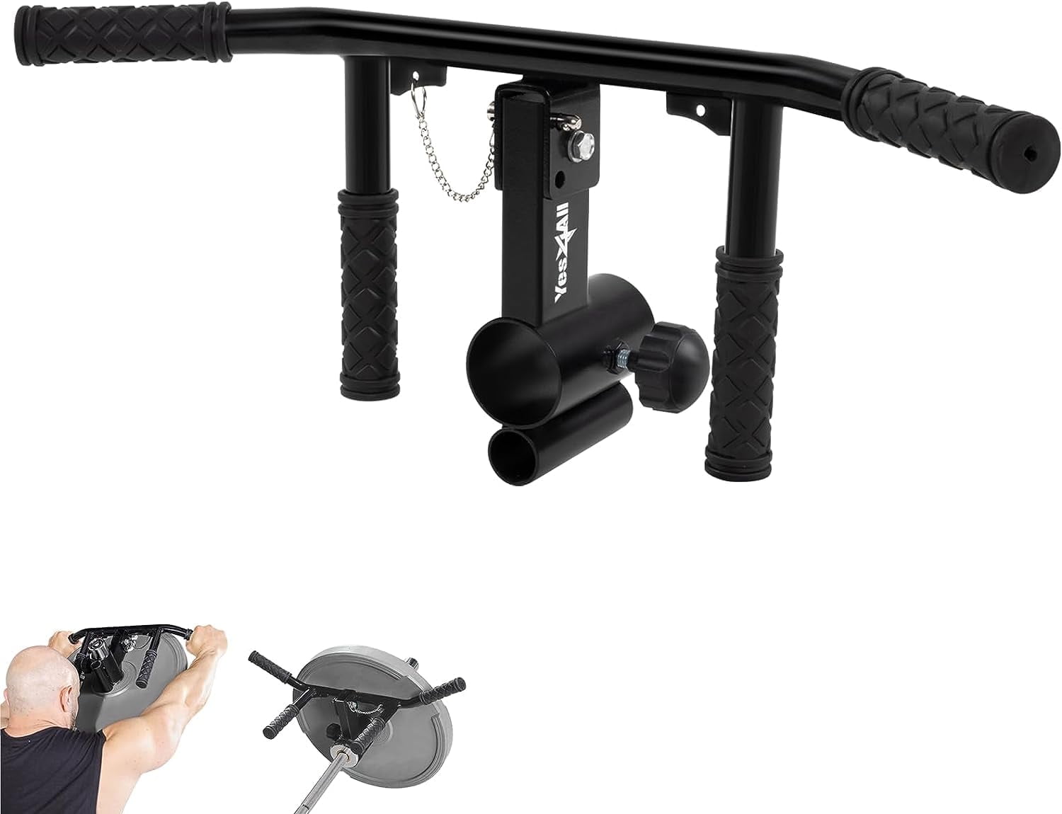 Metal - T Bar 4 handles adjustable
