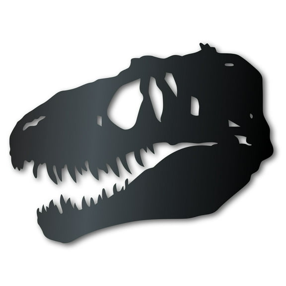 Metal T-Rex Dinosaur Skull Wall Art - 20 Color Options 18