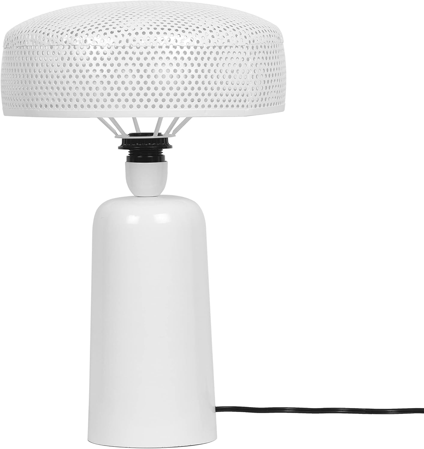 Cindy White Perforated Iron Table Lamp