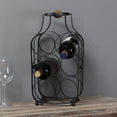 thumbnail image 1 of Metal Tabletop Wine Rack, 1 of 5