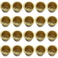 thumbnail image 1 of Metal Taper Candle Insert For Decorative Candle Holders, 20-Pack Aluminum Candle Insert Set For Diy Projects And Home Decor, Taper Candle Insert Holder With Secure Fit For Event, 1 of 3