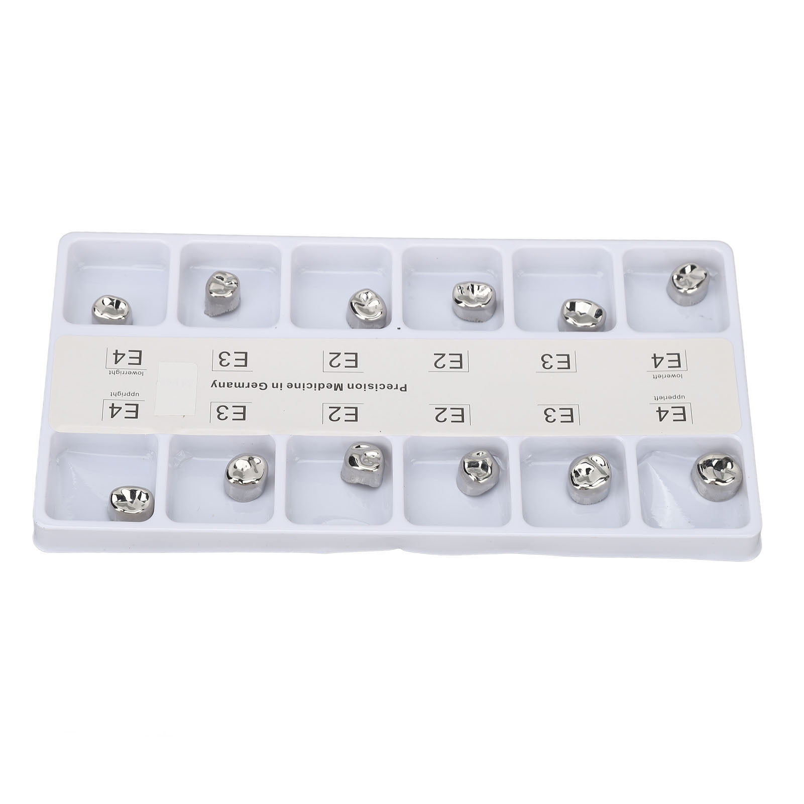 Metal Teeth Crown, Chewing Function Protection Stainless Steel Child