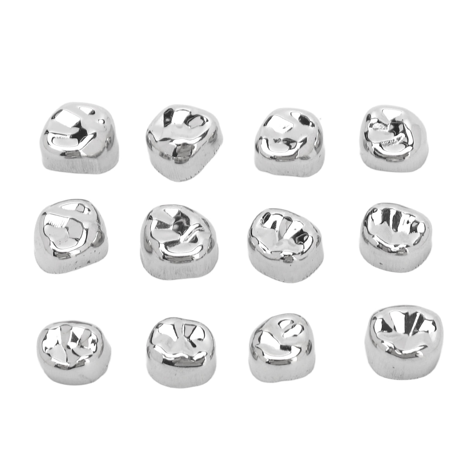 Metal Teeth Crown, Molar Metal Crowns Protection For Adults