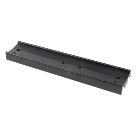 Metal Telescope Dovetail Mounting Plate for Equatorial Tripod Long Version - 210mm (Black)