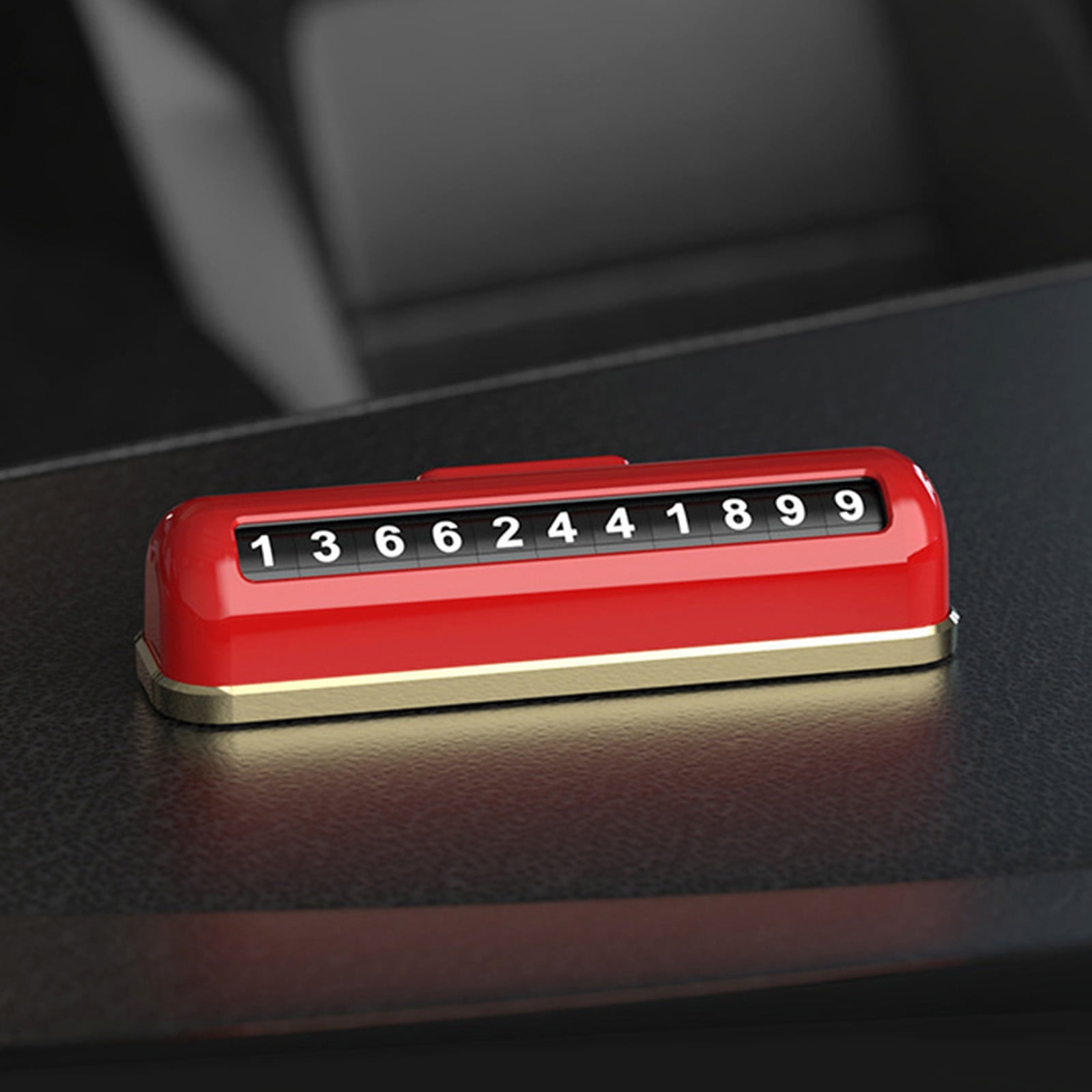 Metal Temporary Parking License Number Moving License Suction