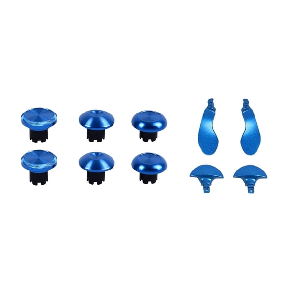 Metal Thumbsticks Back Paddles for PS5 Edge Controller Analog Joystick and Triggers Buttons Replacement Analog Joystick