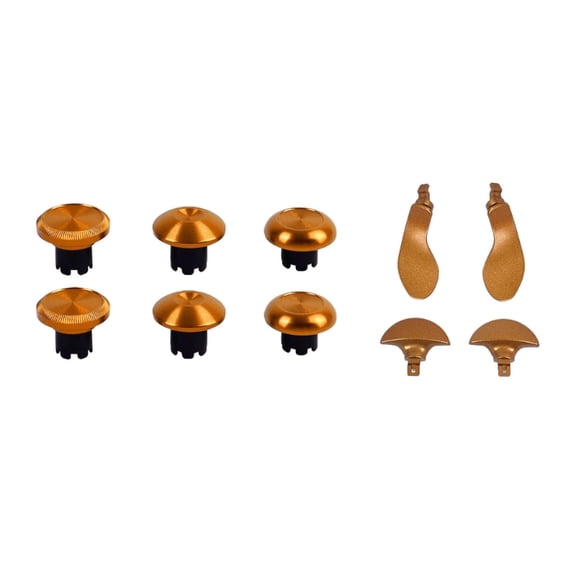 Metal Thumbsticks Back Paddles for PS5 Edge Controller Analog Joystick and Triggers Buttons Replacement Analog Joystick