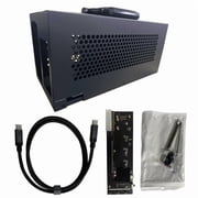 Metal Thunderbolt Compatible External GPU Dock PCIe Graphics Card Adapter 40Gbps PD Charging For Gaming Video Editing Laptops