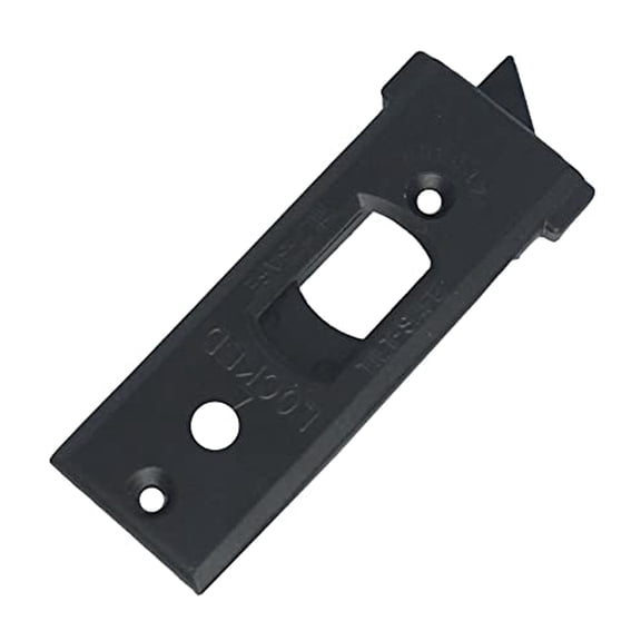 Metal Tilt Latch Assembly with Wings - Black