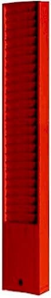 Metal Time Card Holder Rack, 25 Slots for 9