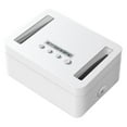 Metal Timed Lock Box,Time Lock Box with Child Lock and LED Display,Self