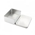 thumbnail image 1 of Metal Box, 4.2x2.8x1.2 Inch Rectangular Tinplate Container with Lid, Portable Storage Organizer for Poker Cards, Bank, Candy, Name Cards, Tea, Crafts, 1 of 6