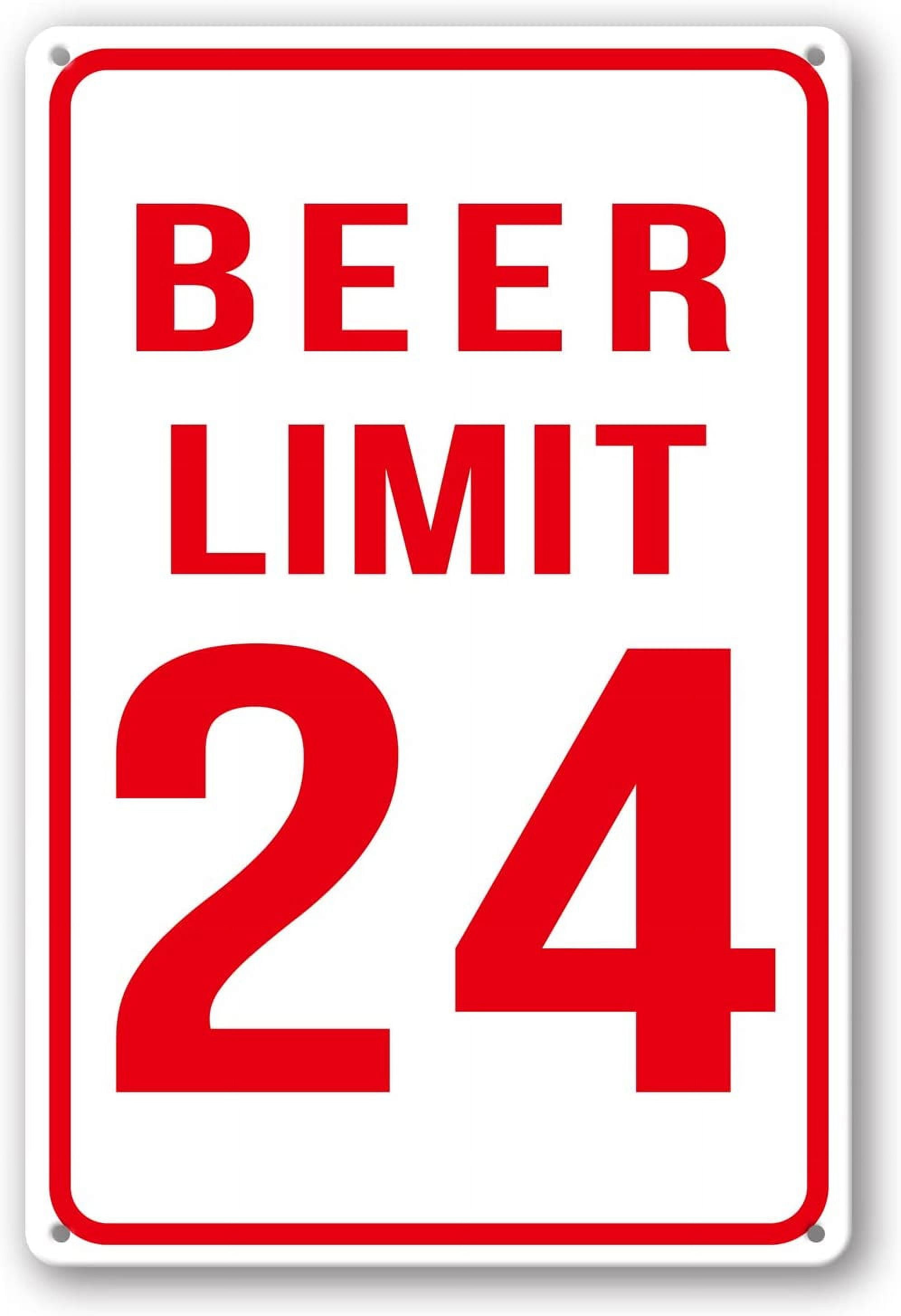 Boys Only No Girls Allowed Metal Sign - Man Cave, Garage Wall Decor, 8x12 Inch Aluminum Sign, Rustproof