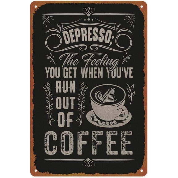 Metal Tin Sign Sandwich Menu Poster Wall Art For Room Office Coffee Bar Decor 8x12 inches