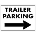 thumbnail image 1 of Metal Tin Sign Trailer Parking Right Sign Caution Danger Safety Security Warning Notice Signs Indoor/Outdoor Use 8 X 12 Inch, 1 of 4
