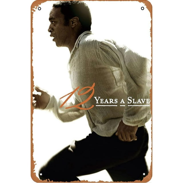 Metal Tin Signs 12 Years a Slave Movie Home Gate Garden Bars