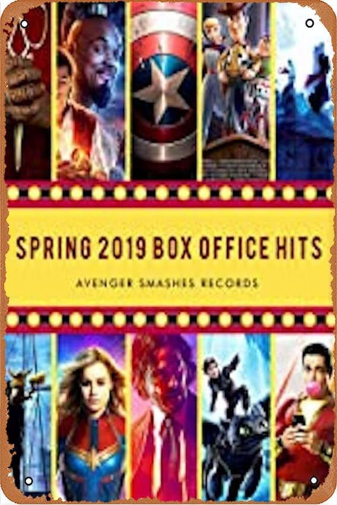 Metal Tin Signs 2019 Box Office Results Film Home Gate Garden Bars
