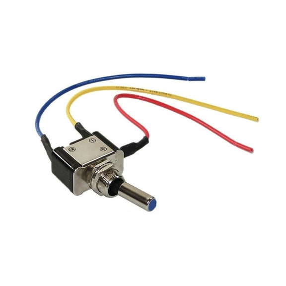 Metal Toggle Switches [ON/OFF] with BLUE LED