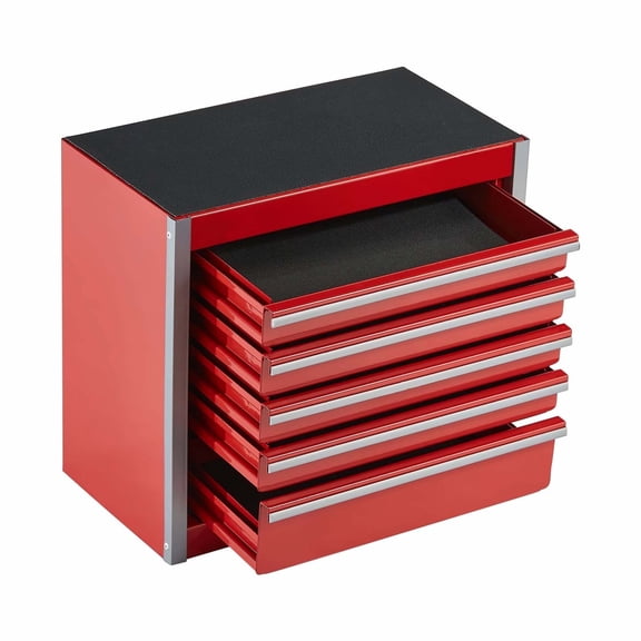 Metal Tool Box 8.6-inch, 5 Drawer Portable Tool Chest