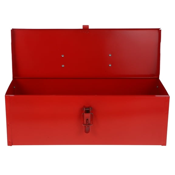Metal Tool Box Lockable Storage for Knives Boxes Tin Toolbox Organizer