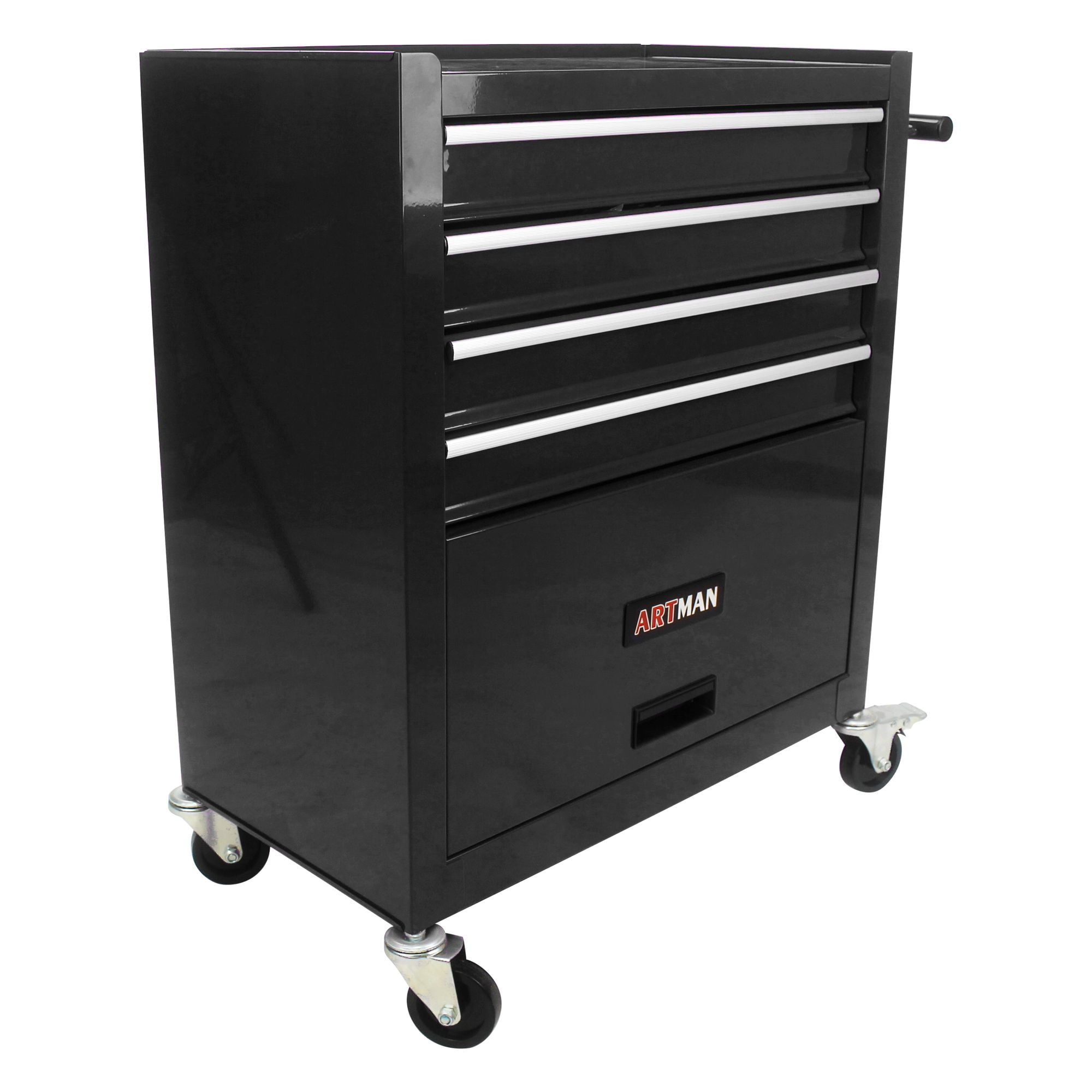 Metal Tool Chest With 4 Drawers Tool Sets Metal Tool Box Storage Rolling Tool Chest For