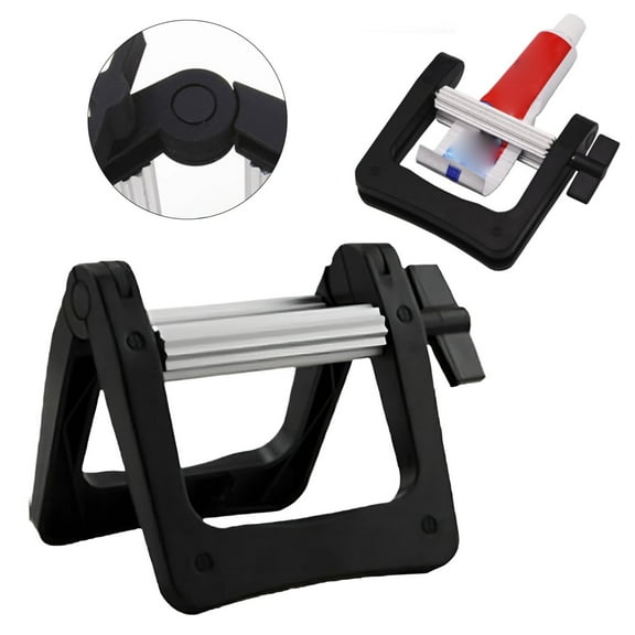Metal Toothpaste Tube Squeezer construction tools, A Metal Toothpaste Tube Extruder Measuring Tools, Black