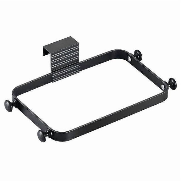 Metal Trash Bag holder for Kitchen,Office,Dorm Room,Hanging Trash Can, under Cabinet Hanger Rack,Space Saving Garbage Hook,bag holder for plastic bag