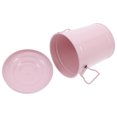 thumbnail image 1 of Metal Trash Can With Lid Galvanized Waste Basket Bucket Garbage Can Camping Trash Can Mini Desktop Pencil Holder Flowerpot For Home And Office, 1 of 8