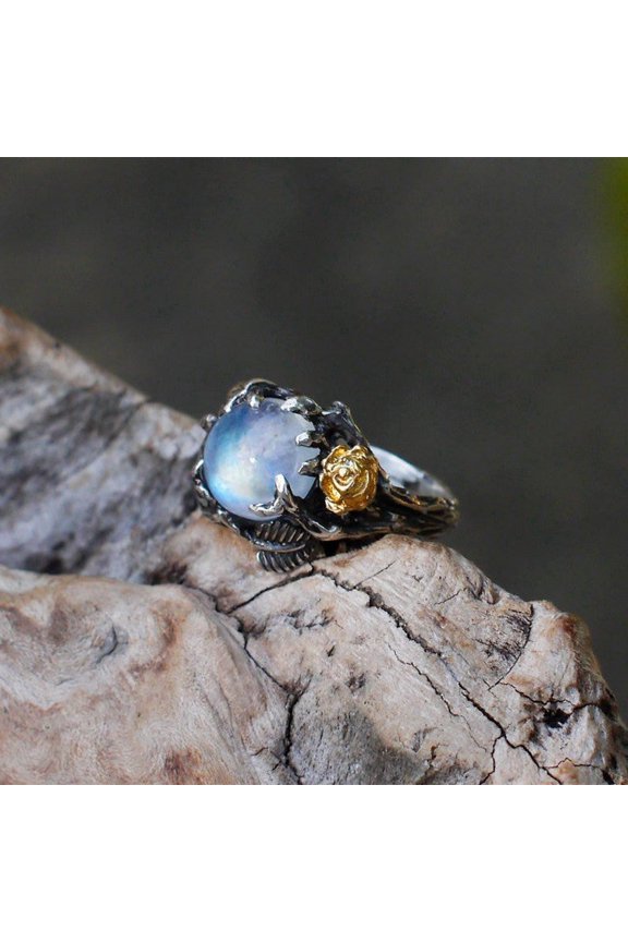 Metal Tree Leaf Ring Decor with Electroplated Finish | Birthday Gift | Separating Colors | Decorative Home Accent