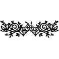 thumbnail image 1 of Metal Tree Leaf Wall Decor Vine Olive Branch Wall Art Black Leaf Wrought Iron Scroll Sculptures Wall Art Decor Hanging Rustic Wall Sign for above The Bed Living Room Home 15.7x4.7Inch DIY, 1 of 9