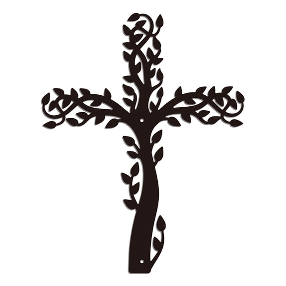 Metal Tree Wall Art Decor Tree of Life Rustic Silhouette Sculpture Wall Art Black Metal Hanging Home Decor