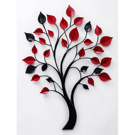 Metal Tree Wall Decor/Canvas Art Suitable for Living Room Bedroom Office Dining RoomHotel Decoration Modern Wall Art Home Decor Metal Tree Sculpture.