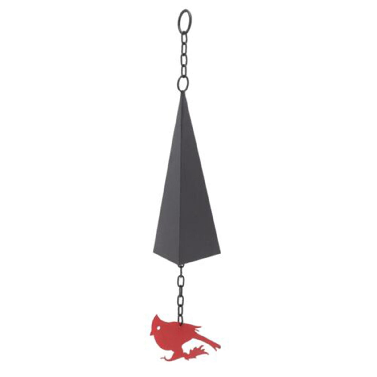 Metal Triangle Wind Chimes Bell Outdoor Yard Garden Home Ornament