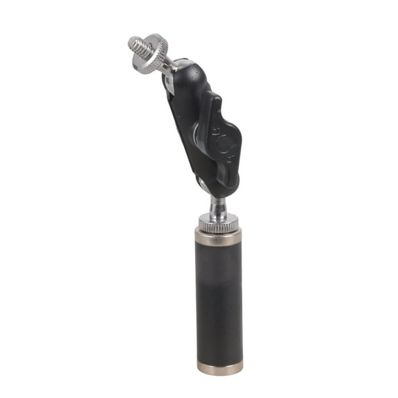 Metal Tripod Extension Rod 1/4" Female Thread Holder for Action Cameras Phones & Microphones Perfect for Live Stream