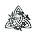 thumbnail image 1 of Metal Triquetra Wall Art - Metal Celtic Sign - 14 Color Options 42, 1 of 5