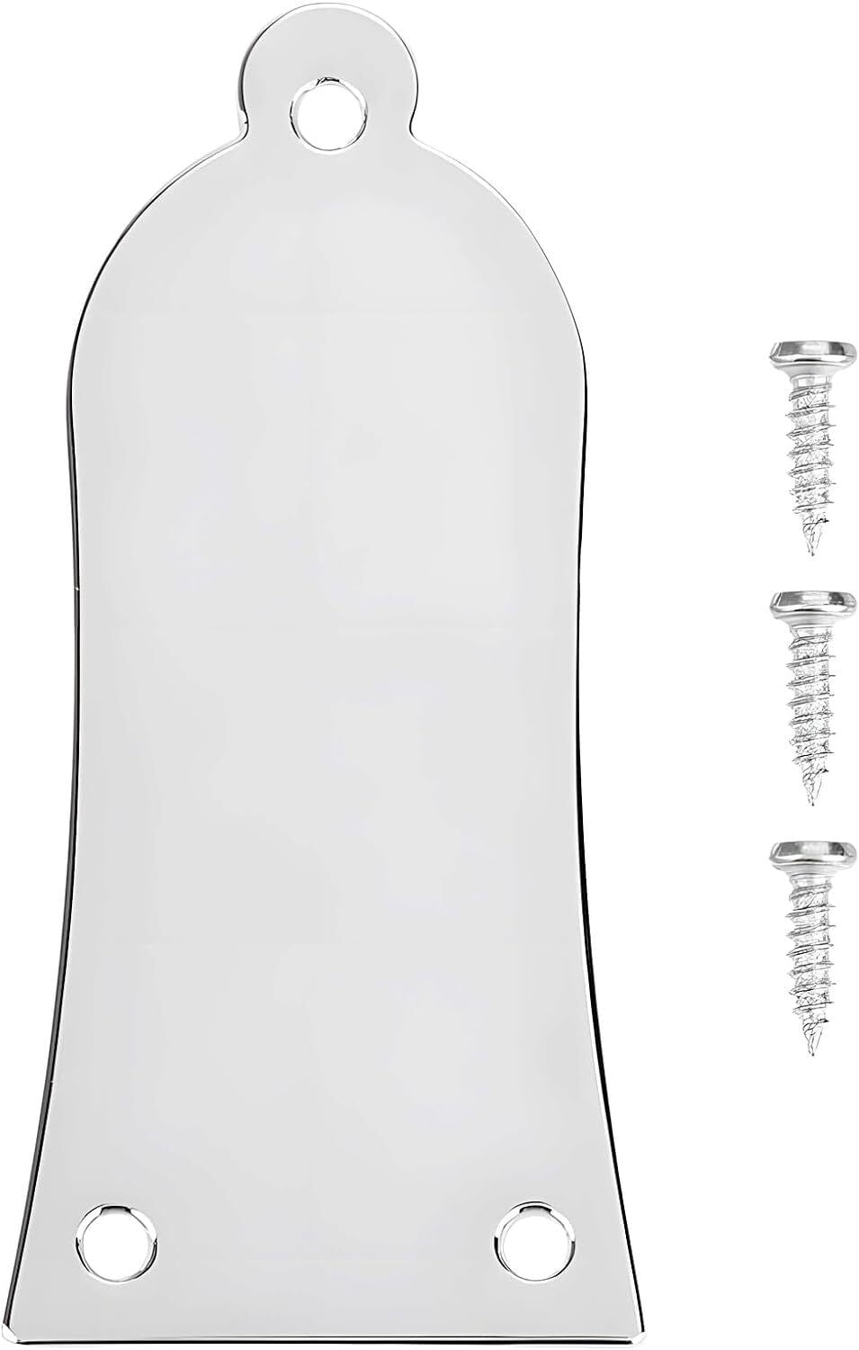 Metal Truss Rod Cover with Screws for Les Paul and SG Style Guitars - Enhance Your Guitar's Look and Functionality