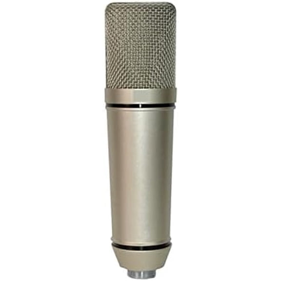 All Metal U87 Condenser Microphone Professional Recording Microphone for Computer/Laptop Podcast Gaming YouTube Singing Studio (Color : Blue Logo)$$Music
