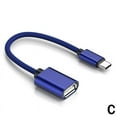 thumbnail image 1 of Metal USB C 3.1 Type C Male To USB Female Data OTG Cable Universal Adapter V3A6, 1 of 1