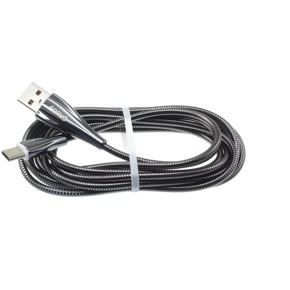 Metal USB Cable Compatible With iPad Pro 11"/13" (2024,2025) - 6ft Type-C Charger Cord Power Wire