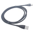 thumbnail image 1 of Metal USB Cable for Motorola Moto G Play (2023) Phone - Type-C Charger Cord Power Wire USB-C Compatible With Moto G Play (2023), 1 of 5