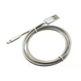 thumbnail image 1 of Metal USB Cable for T-Mobile REVVL Tab - 3ft Type-C Charger Cord Power Wire USB-C for T-Mobile REVVL Tab, 1 of 6